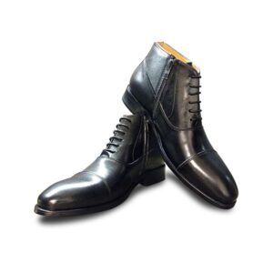 Oxford captoe boot - Black