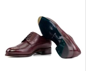 Burgundy Box Calf Brogue