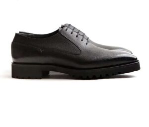 Full grain cowhide brogue (Black/Brown)