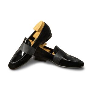 Patent leather loafers