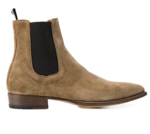 Split suede Chelsea Boot