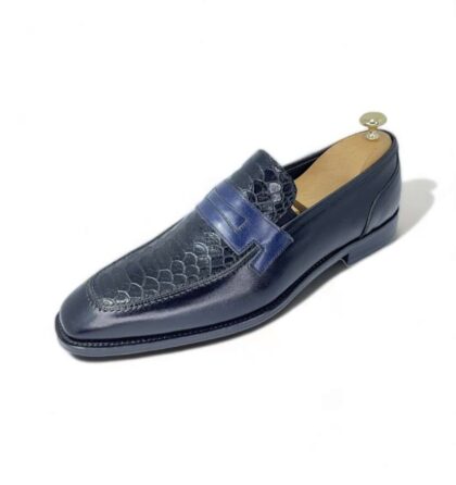 Navy- blue slip on