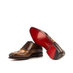 Full red sole brogue