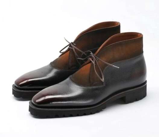 Whole grain commando boots