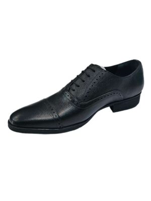 Home Cow crust leather oxfords