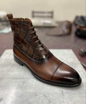 Tan captoe Boot
