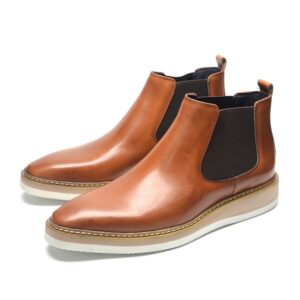 Tan leather Chelsea boot