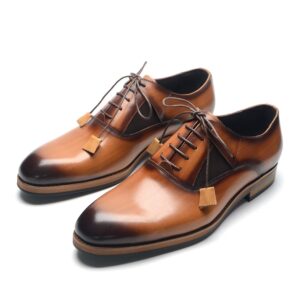 Derby tan/brown ombré