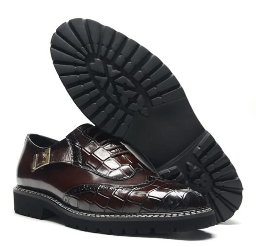 Longwing side buckle burgundy