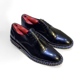 Studded sole oxfords