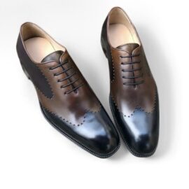 Brown/Black Oxfords