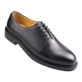 Whole-cut whole-grain brogue