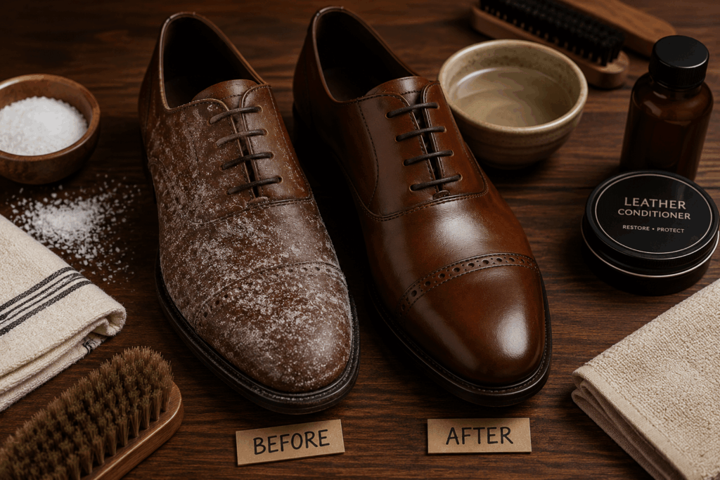 before after