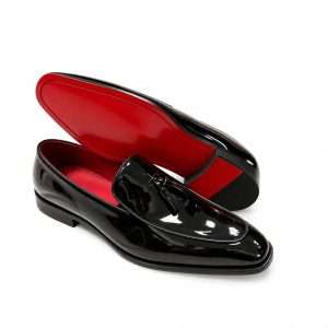 Redsole patent loafer